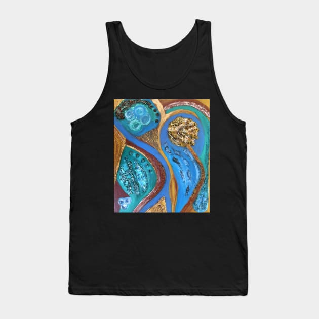 Stocksom Blue Lagoon Tank Top by stocksomart